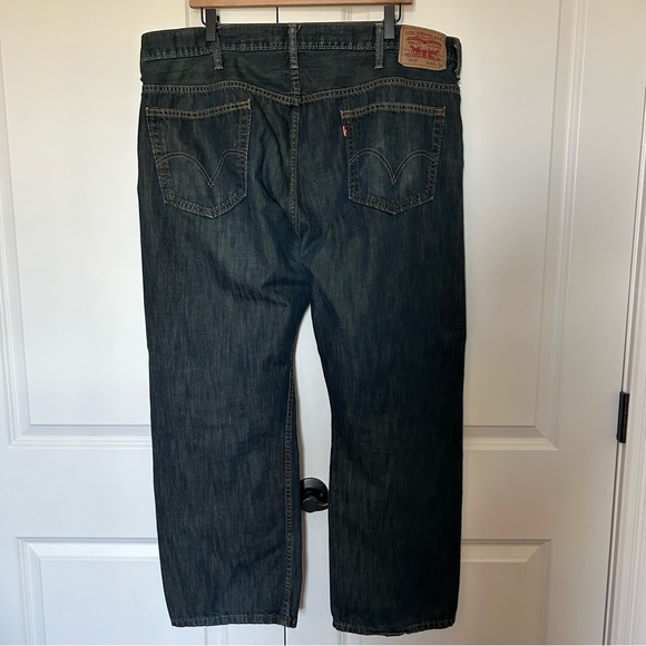 Levi’s 569 Loose Straight Mens Jeans 40x30, Dark Wash - Picture 13 of 16